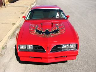 1978 Pontiac Trans Am 6 6 T A Z Code 400 Bucanner Red White Buckets 76000 Miles