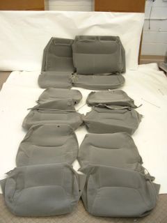 New Toyota Sienna 2004 Cloth Seat Covers Gray