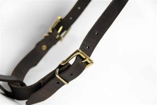 The Victory Pro Leather Dog Harness with Strong Buckles Great for Agitation Work