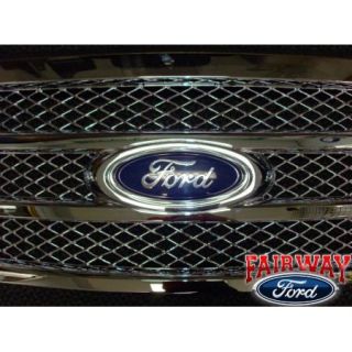 09 10 11 12 F 150 F150 Genuine Ford Parts Chrome Mesh Grille w Emblem New