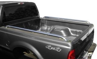 Ford Stainless Bed Side Rail 99 13 F250 F350 97 03 F150 88 98 C K lb 8'