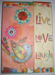 Bird Live Love Laugh Journal Diary from Olika It's A Wonderful World