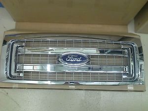 2009 2014 Ford F150 2 Bar Chrome Ford Accessory Grille