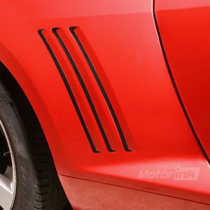 Chevy Camaro 2010 Side Vent Inserts Decals Stripes Inlays Vinyl 2011 2012 2013