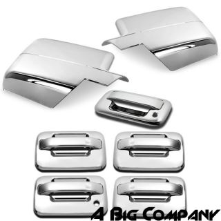 04 08 Ford F150 Crew Cab Pickup Truck Door Handle Mirror Tailgate Covers