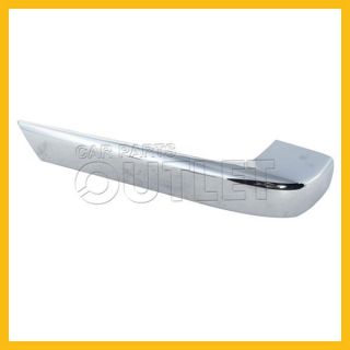 Pathfinder Rear Bumper Side Chrome Outer Cover Steel LH