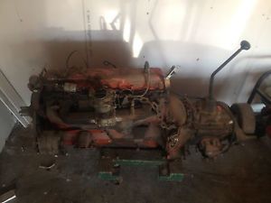 70's Chevy GM 6CYL 292 4 8L Straight Six Motor Engine w Two Transmissions SM420