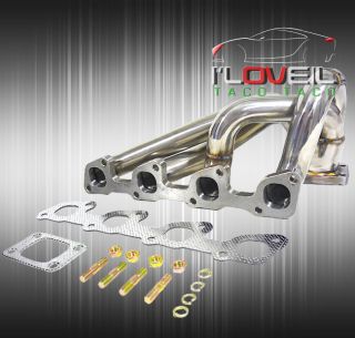 Volvo 240 2 4L SOHC L4 Engine T3 Based Stainless Steel Turbo Exhaust Manifold