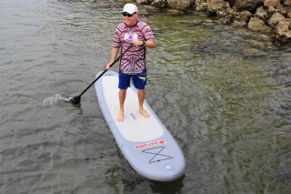 12ft Saturn Heavy Duty Inflatable Stand Up Paddleboard Kayak SUP365 2013