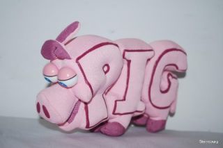 PBS Word World Pig Plush Magnetic Letters Pull Apart Toy Wordfriend Spell
