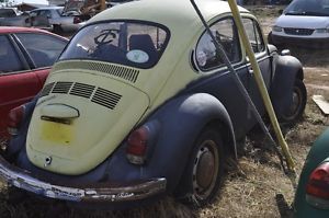 1971 Volkswagen Beetle Salvaged Parts Car