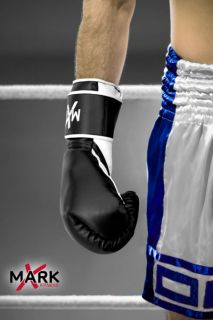 XMark Black White Boxing Gloves XM 2601