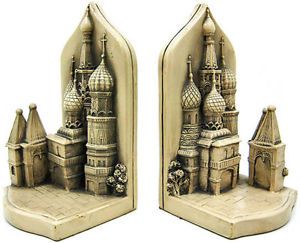 St Basil`s Cathedral Bookends Book Ends Russia