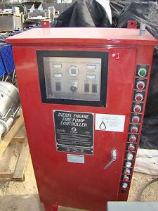 Firetrol Diesel Engine Fire Pump Controller FTA1100 EL12N A AC aej FTA 1100