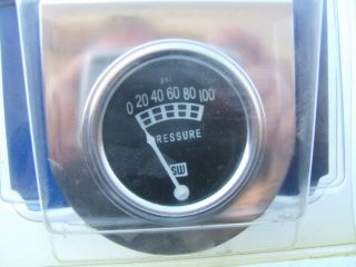 Stewart Warner 82213 B Mechanical Oil Pressure Gauge 0 100 PSI 2 1 32 Inch