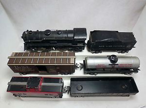 Marx Train Set with 999 Locomotive Cars Track Switch 709 Transformer
