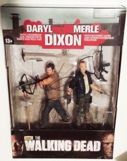 McFarlane Walking Dead Dixon Brothers Daryl Merle Signed Norman Reedus Figure