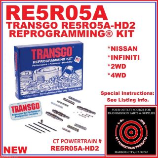 Transgo RE5R05A HD2 Nissan Titan Armada 350Z Heavy Duty