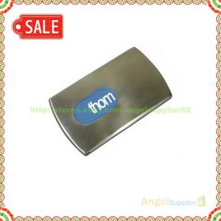 Stainless Steel Thumb Slider Business Card Holder 6050