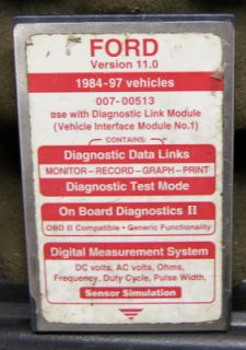 Ford Dealership NGS New Generation Star Tester Scan Tool Scanner Accessories