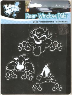 Looney Tunes Rear Window PALz Decal Set 6 Cartoon Characters NIP by Chroma