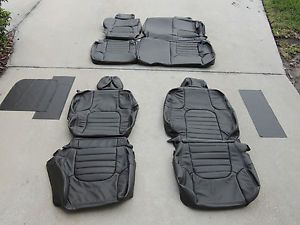 Nissan Frontier Crew Cab Leather Seat Covers Seats Interior 2008 2009