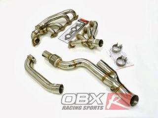 OBX Exhaust Header 06 07 08 09 GM Pass 5 3L LS4 Impala SS 07 09 Buick Lacrosse