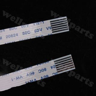 5pcs 280mm Length 6 Pins 1 0mm Pitch FFC FPC Ribbon Flat Cable Forward Direction