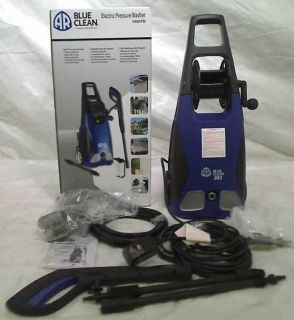 AR Blue Clean AR383 1 900 PSI 1 5 GPM 14 Amp Electric Pressure Washer Hose Reel