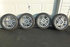 BMW 5 Series Snow Tires and Wheels w TPMS Mounted and Balanced