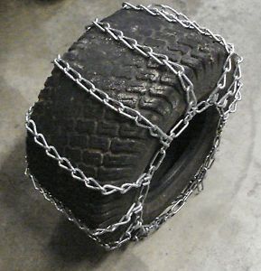 New 2 Link Tire Chains for 20x10 00 8 Tires Lawn Tractor Snow Blower
