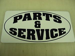Parts Service Metal Sign Motorcycle Hot Rod Car Harley Shop Garage Ford Chevy