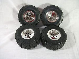 New Bright RC Jeep Wrangler Rubicon Wheels Tires Nitto Mud Grapplers Crawler