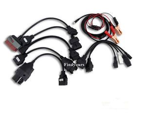 8x Cable Adapters Full Set for Autocom CDP Pro CDP Car Diagnostic Interface