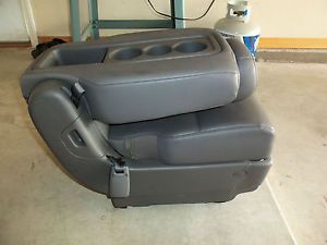 Leather Chevy Jump Center Middle Seat Console Front GM Truck Silverado Sierra