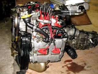 99 00 Subaru Impreza GC8 WRX STI V6 Engine 5 Speed 4WD JDM EJ20 Turbo DOHC 2 0L