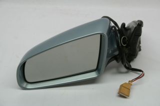 02 2002 Audi A4 B6 1 8 T Side View Door Mirror Crystal Blue Left