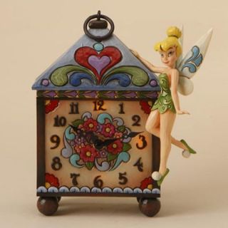 Disney Jim Shore Tinker Bell Mantle Collectable Clock