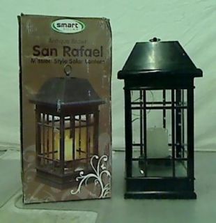 Smart Solar 3900KR1 San Rafael Mission Style Solar Lantern