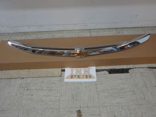 2008 2009 Chevrolet Equinox Chrome Front Grille Molding with Gold Emblem New