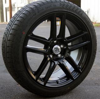 Black Laguna Mustang ® Wheels GT 19x9 Tires 19 inch 2005 19" Replica Seca