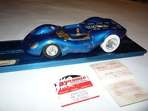 Vintage 60s Monogram Brass Chassis 1 24 Slot Car Tires and Wheels