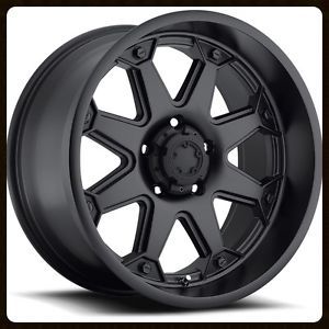 17x9 Ultra 198B Bolt Black Rims Nitto LT325 70 17 Terra Grappler Tires Wheels