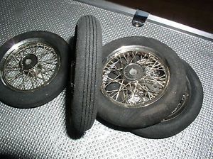 Tether Car Classic Chrome Wheels Tires