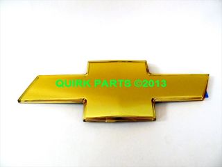 2005 Chevrolet Equinox Front Grille Gold Bow Tie Emblem Brand New Genuine