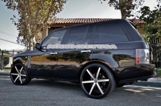 22" Lexani R Six BM for Land Range Rover Wheels and Tires Rims HSE Sports