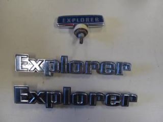 Explorer Emblems Hood and Side Ford Truck 73 79 F100 F150 F250 F350 77FT2 1