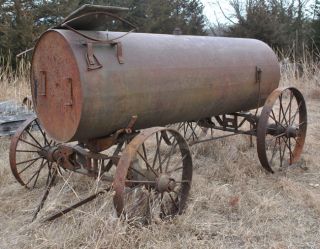 Vintage Avery Company Steam Tractor Gas Engine Horse Drawn Water Wagon Truck