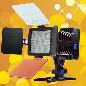 5080 LED Video Lamp Lighting Kit for Camcorder Camera Li Battery F750 Charger