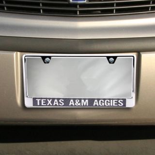 Texas A M Aggies Carbon Fiber Team License Plate Frame